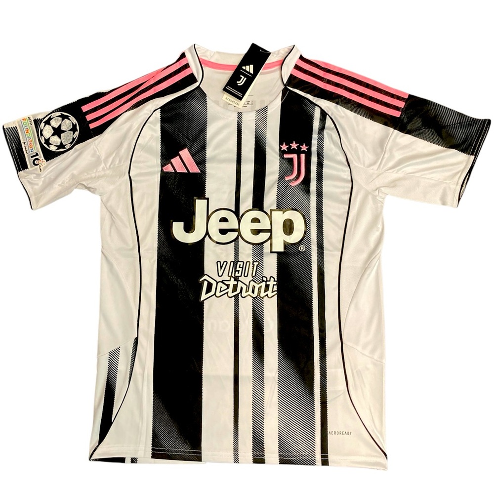 2025/26 juventus UCL home kit. Yildiz soccer football jersey. New with tags.